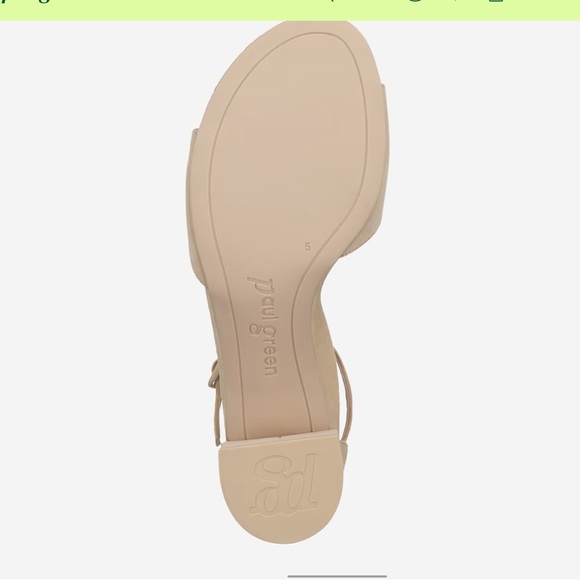 Paul Green 7469 Pump tan  $339 - Picture 7 of 9